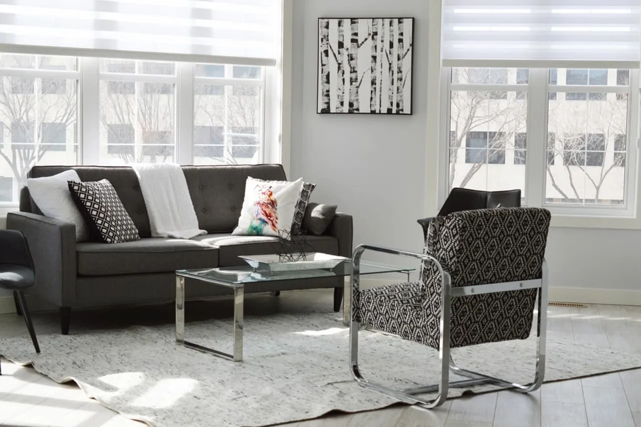 Sala de estar – Apartamento 1 quarto com varanda no Presidente Kennedy (CP-0016), imagem ilustrativa