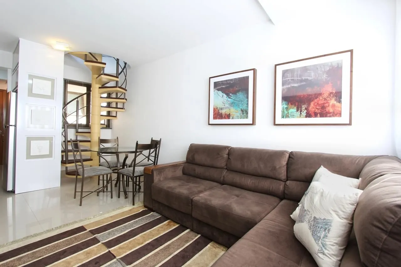 Sala de estar – Duplex 2 quartos no Meireles (CP-0009), imagem ilustrativa